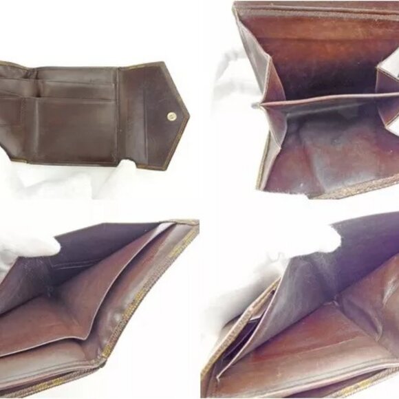 Louis Vuitton Wallet Purse Monogram Brown Woman Authentic Used - Picture 2 of 13